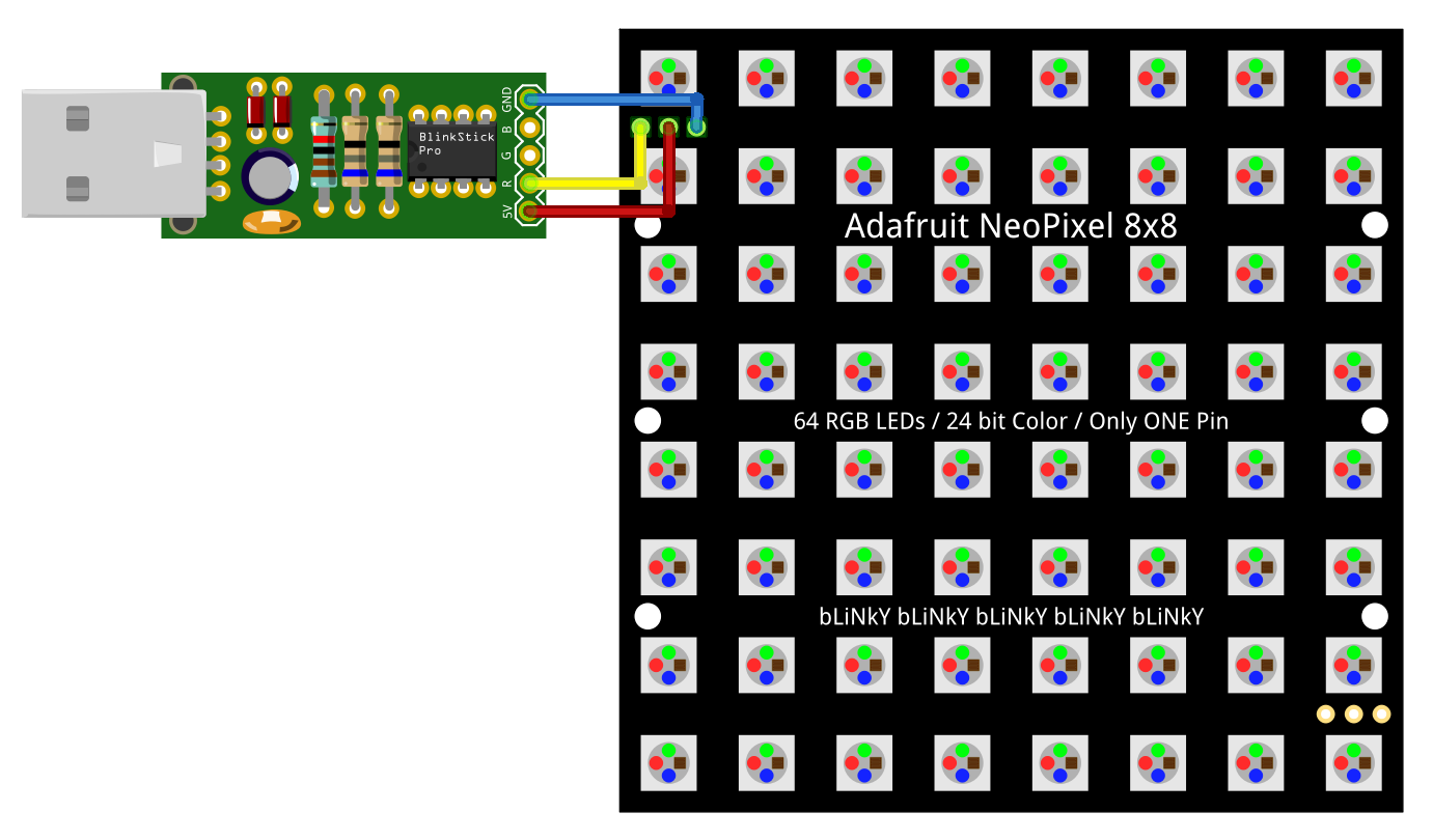 Blinkstick-pro-with-1-neopixel-matrix