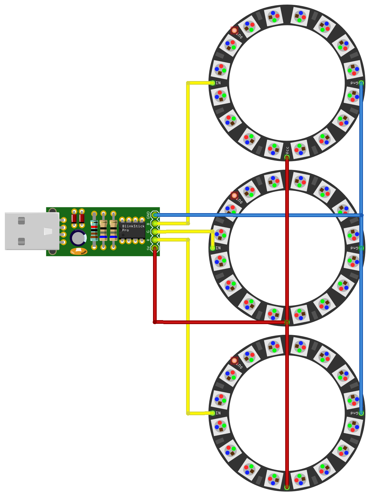 Blinkstick-pro-with-3-neopixel-rings