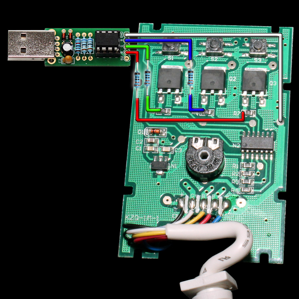Blinkstick-pro-connect-to-dioder-main-board-no-description
