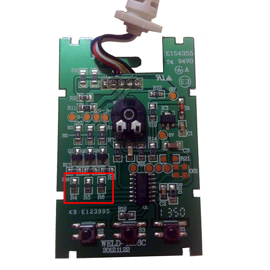 Dioder-main-board-remove-resistors-2
